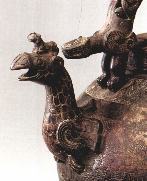 故宫珍藏宝物,造型奇特的战国铜盉,古代工艺美术品中的一件佳作